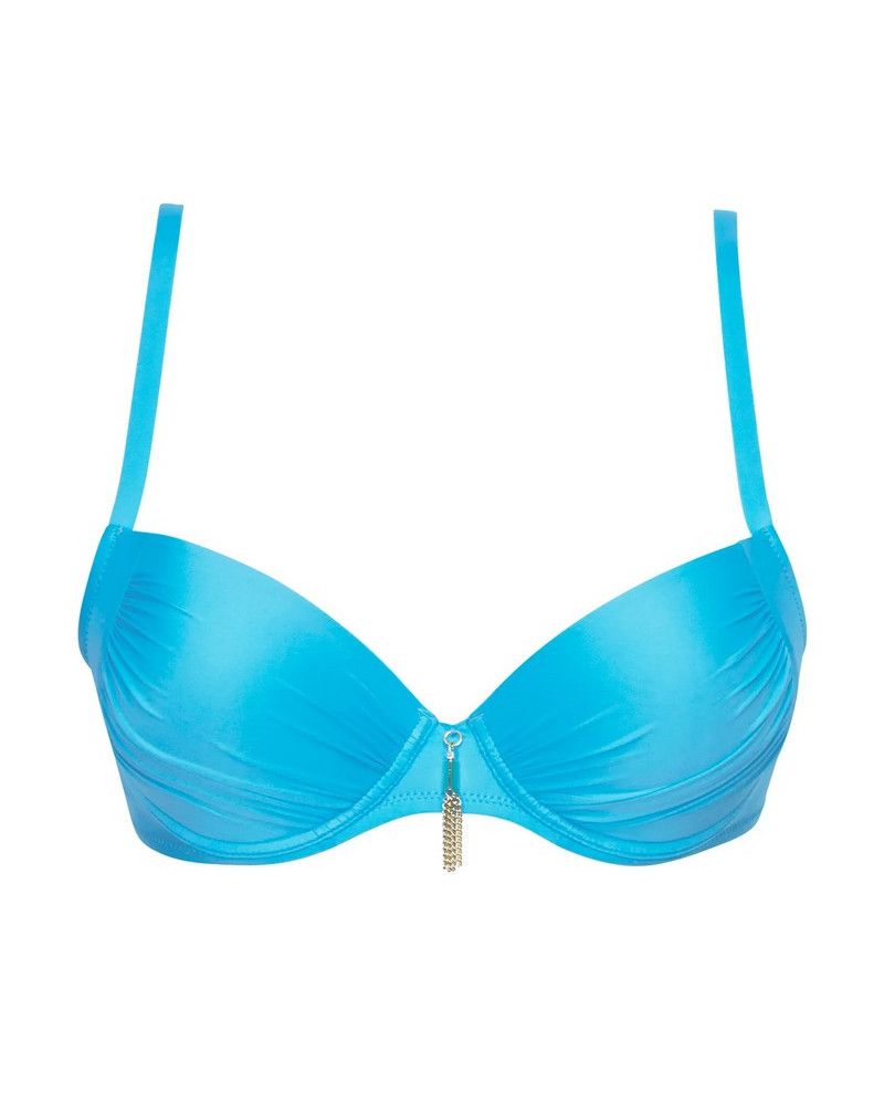 Sujetador de baño performado Antigel La Jet-Setteuse (Turquoise)