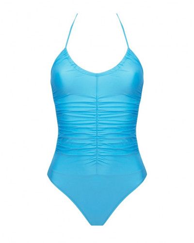 One-piece swimsuit support Antigel La Jet-Setteuse (Turquoise)