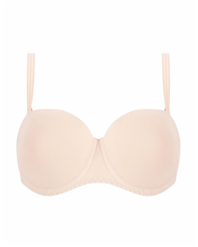Deep cup strapless bra Antigel New Apesanteur (Magnolia)