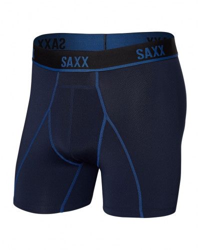 Calzoncillos bóxer de compresión Saxx Kinetic (Bleu Marine)