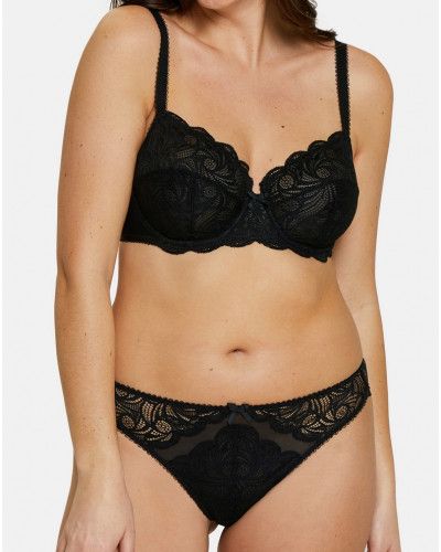 Thong Sans Complexe Ariane (Black)