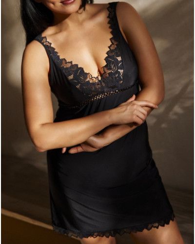 Nightdress Arum by Sans Complexe (Black)
