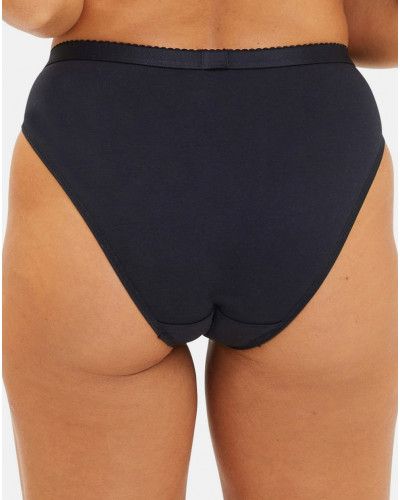 Slip Sans Complexe Coton d'arum (Noir)