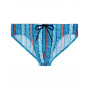 Mini swim briefs HOM Harrisson (Turquoise imprimé)