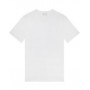 T-shirt col V 100% coton jersey mercerisé Louis Mariner (Blanc)
