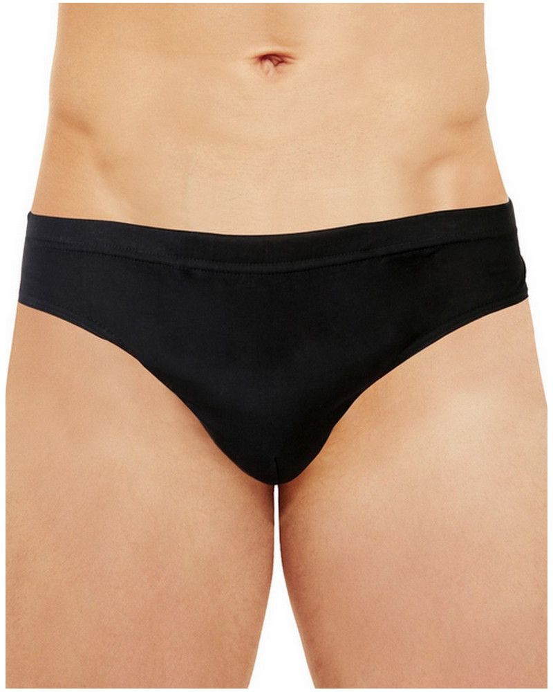 Calzoncillos de cintura baja 100% algodón jersey mercerizado Jules Mariner (Negro)