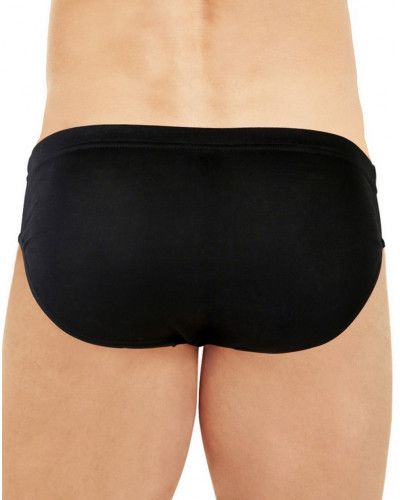 Low-rise briefs 100% mercerized cotton jersey Jules Mariner (Black)