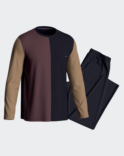 Long pyjamas 100% cotton Eden Park H50 (BN013)