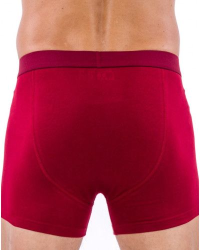 Shorty long en coton stretch biologique Mariner (Bordeaux)