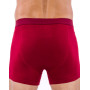 Shorty long in organic stretch cotton Mariner (Bordeaux)