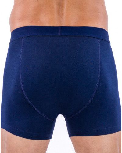 Shorty long in organic stretch cotton Mariner (Marine)