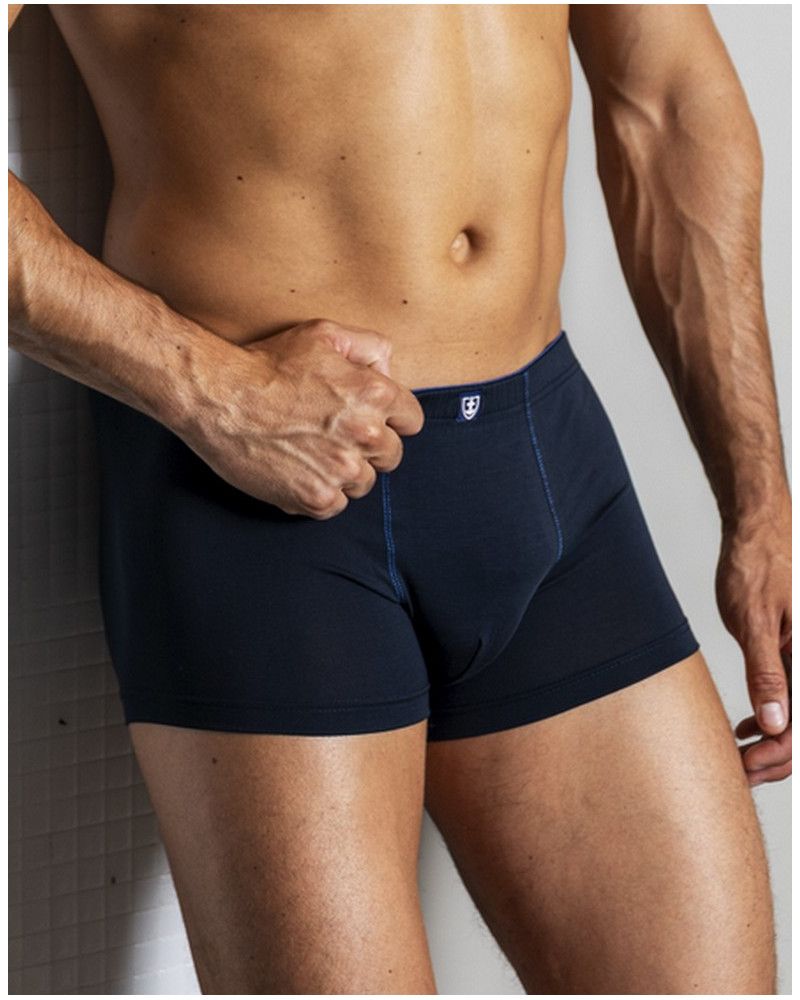 Shorty in Tencel Mariner (Marine)