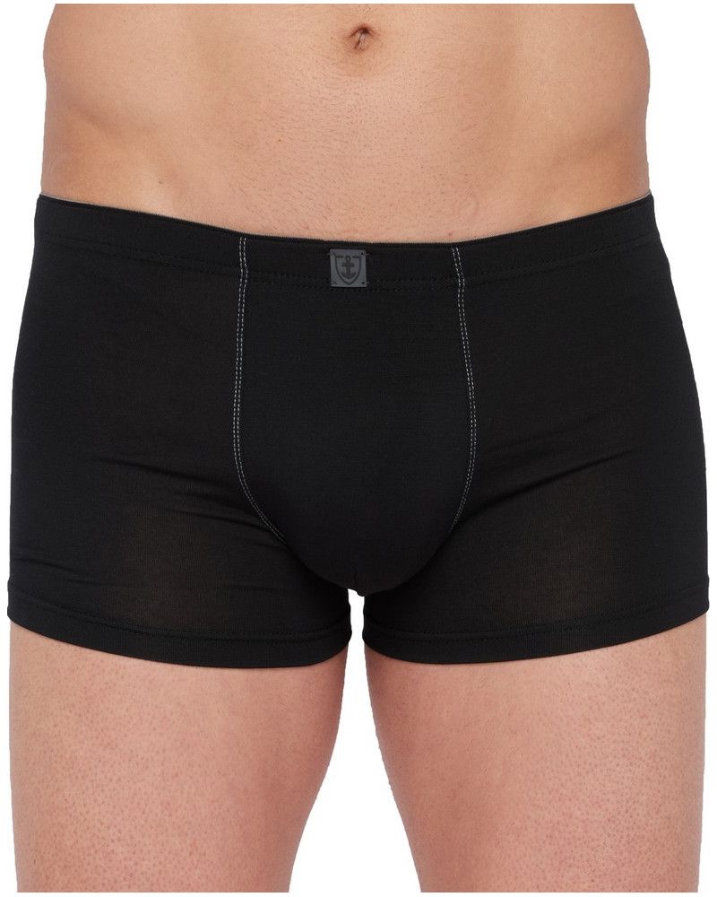 Shorty in Tencel Mariner (Black)