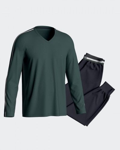 Long pyjamas 100% Cotton Eden Park H51 (GN003)