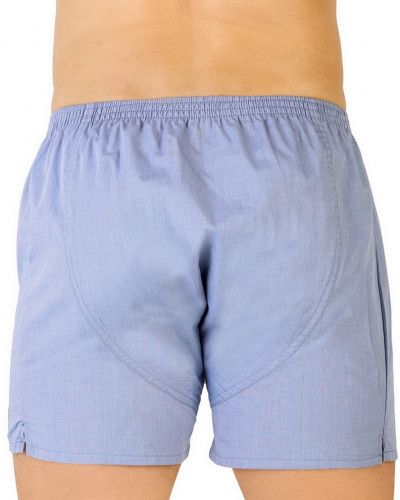 Caleçon ouvert Mariner Essentiel en 100% coton chaine et trame (Bleu)