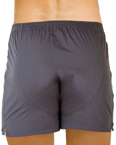 Caleçon ouvert Mariner Essentiel en 100% coton chaine et trame (Platine)