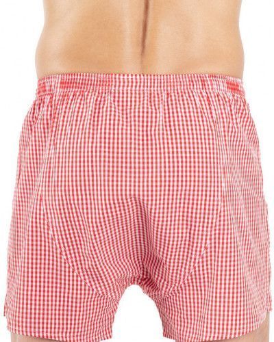 Lot de 2 caleçons imprimé vichy 100% coton chaine et trame Mariner (Marine/Rouge)