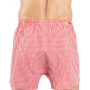 Pack of 2 vichy print boxer shorts 100% cotton plain weave Mariner (Marine/Rouge)