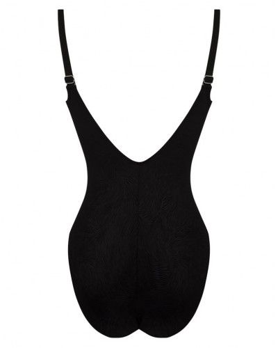 Underwired one-piece swimsuit Antigel La Muse Des Vagues (Black)