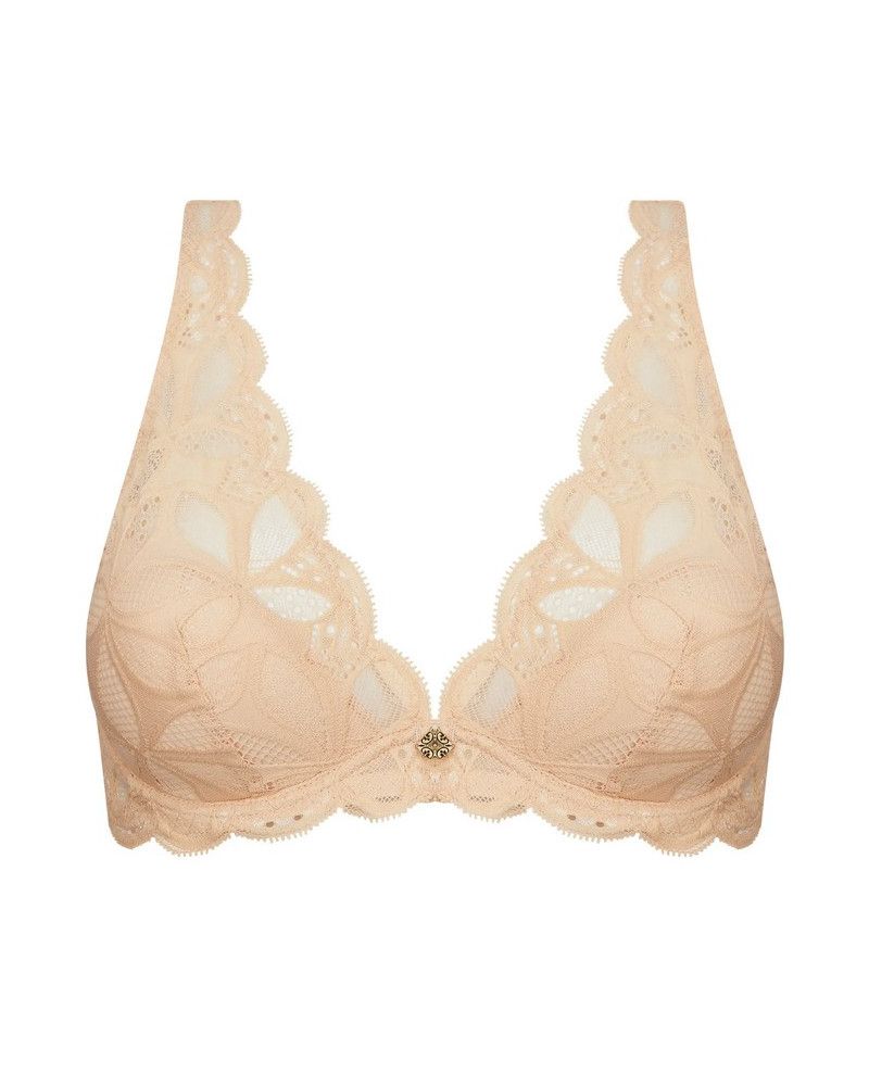 Fantasy half-foam bra Antigel Stricto Sensuelle (Stricto Pêche)