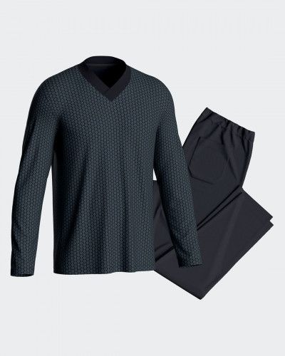 Pijama largo 100% algodón Impetus M71 (GN026)