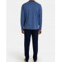 Massana Men's Long Pyjamas Blue Jean (Multicolour)