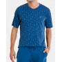 Men's short pyjama Massana Flèche 100% Cotton (Multicolour)