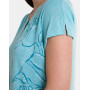 Camisa de mujer Massana con botones azul (Bleu)