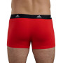 Paquete de 3 Boxers Adidas Active Flex Cotton (Rouge/Vert/Noir)