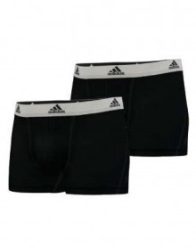 Paquete de 2 Boxers Adidas Active Flex Cotton (Negro)