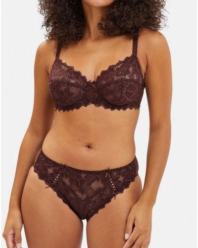 Soutien-gorge armatures classique Sans Complexe Arum Saison (Chocolat Amer)