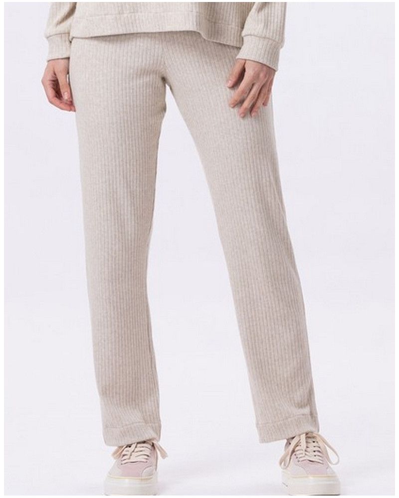 Jogging maille tricot Le Chat Esmée (Beige)