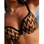 Padded bikini top heart-shape Marie Jo Bain Su Ana (Miramar)