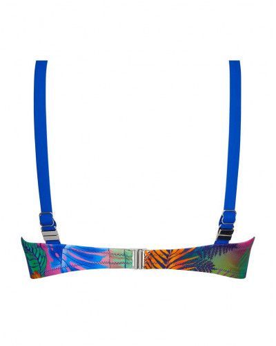 Underwired triangle bath bra Antigel L'Avatar des Îles (Bleu Avatar)