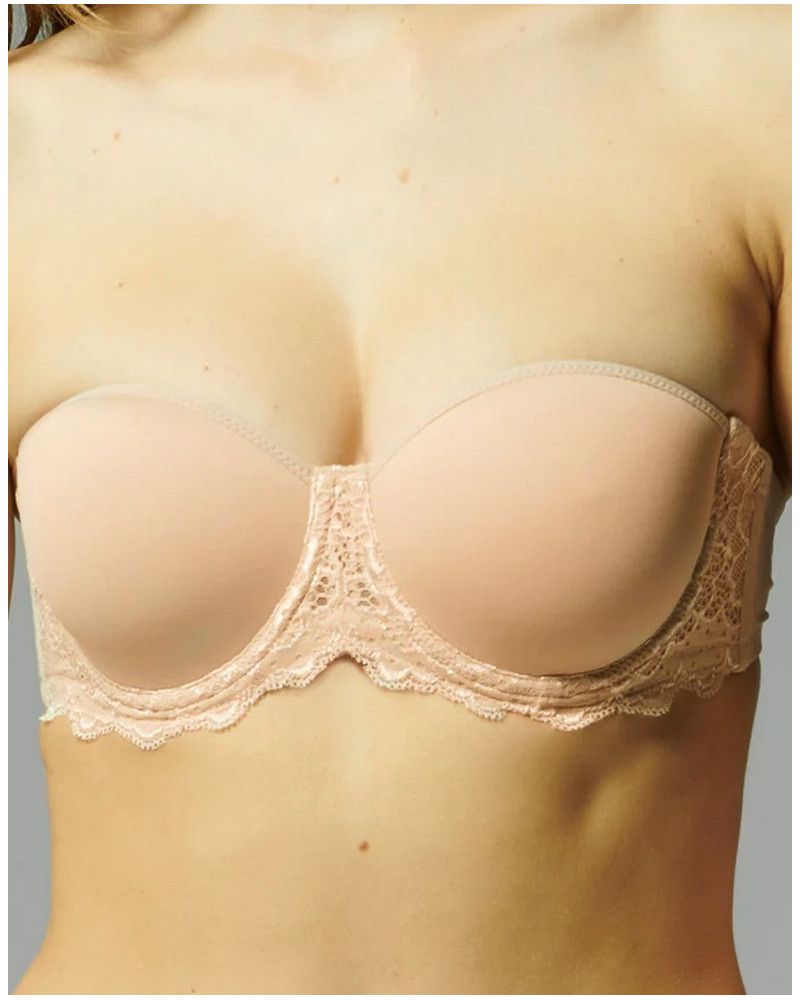 Sujetador sin tirantes Simone Pérèle Caresse (Peau Rosée)