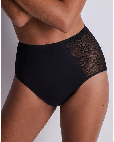 Culotte taille haute Aubade Sculpt (Noir)