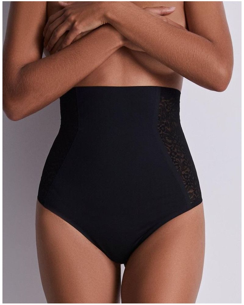 Very high waist briefs Aubade Sculpt (Black)