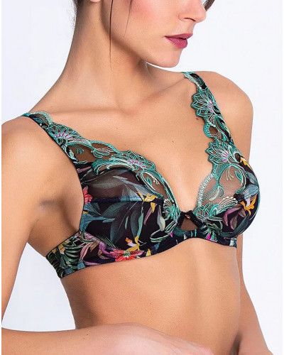 Antigel Lise Charmel Soutien Gorge Taille 90F Modele Flash Flowers Ref