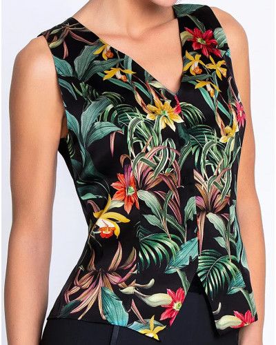 Gilet Lise Charmel Fleurs Étoiles (Eclat Etoile)