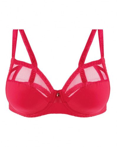 Underwired bra Louisa Bracq Série (Rouge à Lèvres)