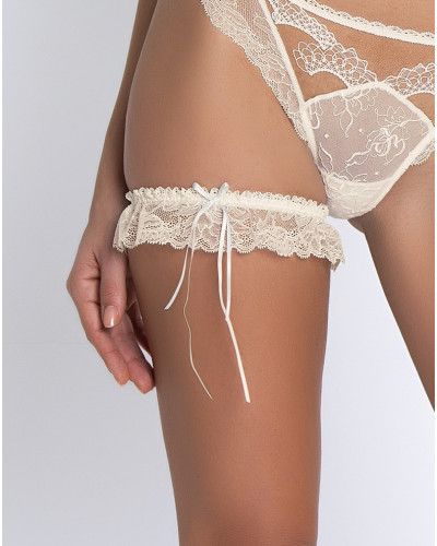 Garter Lise Charmel Princesse Iris (Ecru Nacre)
