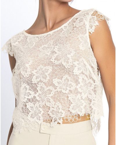 Blouse Lise Charmel Princesse Iris (Ecru Nacre)
