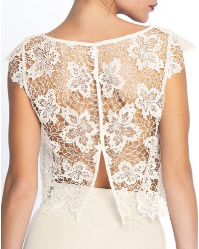 Blusa Lise Charmel Princesse Iris (Ecru Nacre)