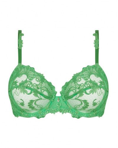 Sujetador con aros Lise Charmel Dressing Floral (Dressing Emeraude)