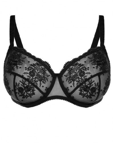 Sujetador con aros Simone Pérèle Intrigue (Negro)