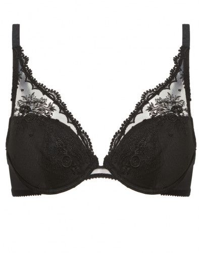 Soutien-gorge push-up Simone Pérèle Intrigue (Noir)