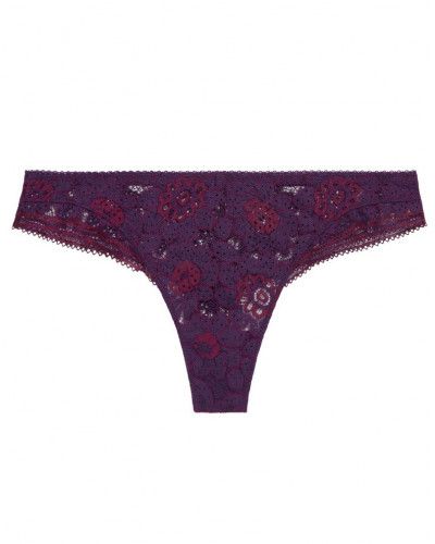 Tanga Simone Pérèle Festive (Violet Euphoria)