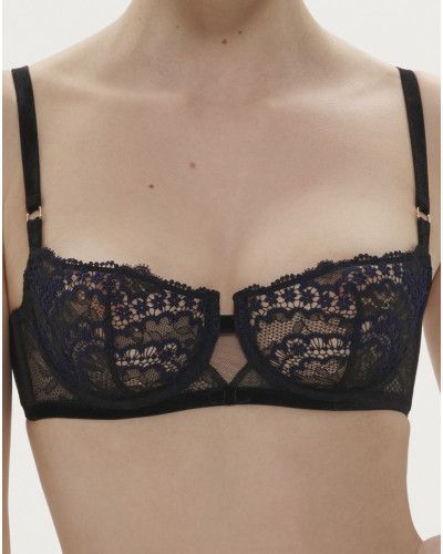 Soutien-gorge corbeille Simone Pérèle Scénario (Noir et Bleu)