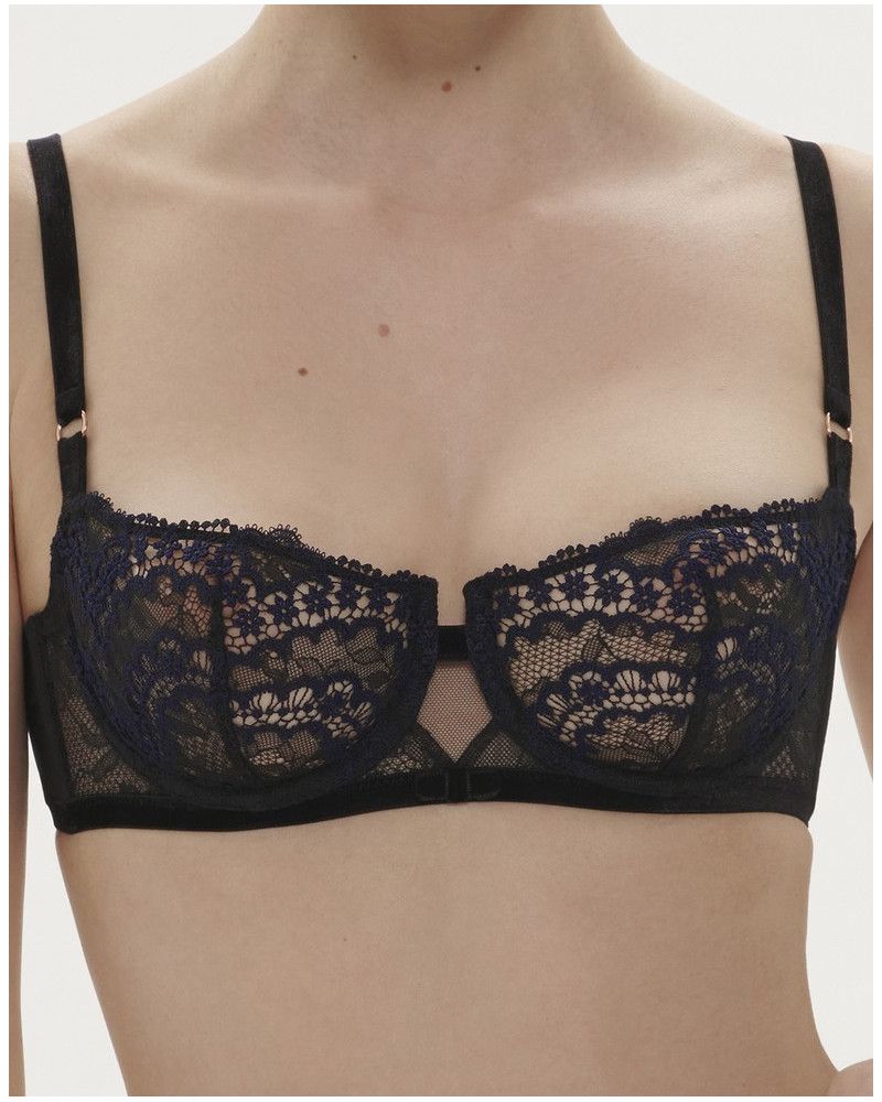 Demi bra Simone Pérèle Scénario (Noir et Bleu)