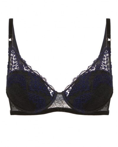 Push-up bra Simone Pérèle Scénario (Noir et Bleu)